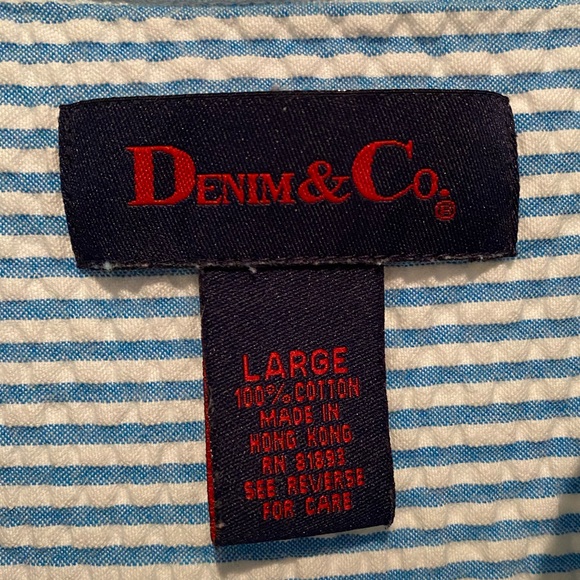 Stripped Button Up - Picture 2 of 2